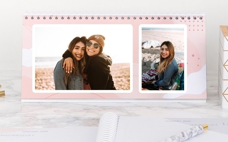 Calendario Da Tavolo Orizzontale